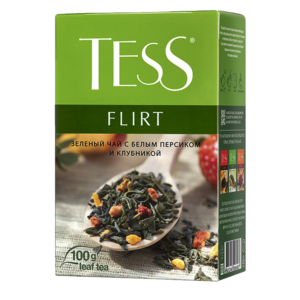 Чай Tess 100 гр Flirt зелёный