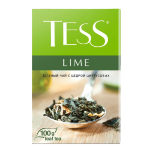 Чай Tess 100 гр Lime зелёный