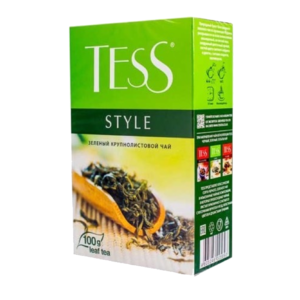 Чай Tess 100 гр Style зелёный