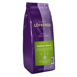 Кофе в зёрнах LOFBERGS Medium Roast (2) 1кг
