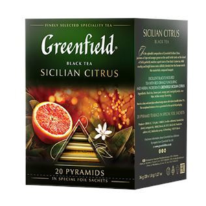 Чай Greenfield Sicilian citrus 20 пир.