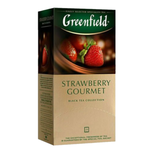 Чай Greenfield Strawberry Gourmet 25 пак.(клубника и шоколад)