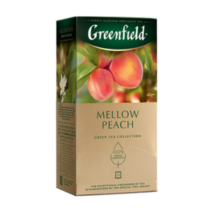 Чай Greenfield Peach mellow 25 пак. зел. с персиком