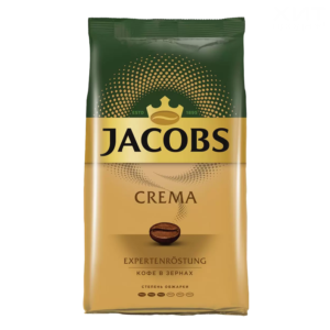 Кофе в зёрнах JACOBS Crema 1кг