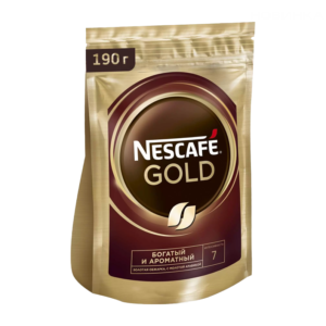 Кофе Nescafe Gold 190гр. м/у
