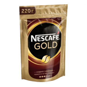 Кофе Nescafe Gold 220гр. м/у