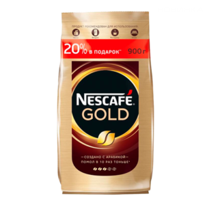 Кофе Nescafe Gold 900гр. м/у