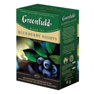Чай Greenfield Blueberry Nights 100гр. (черника)