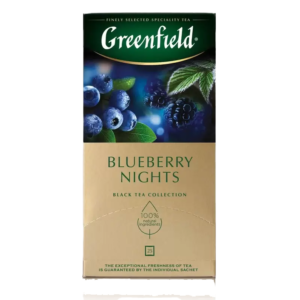 Чай Greenfield Blueberry Nights 25 пак. (черника)