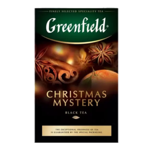 Чай Greenfield Christmas Mystery 100гр. (корица, гвозд., апел.)
