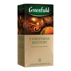 Чай Greenfield Christmas Mystery 25 пак. (корица, гвозд., апел.)