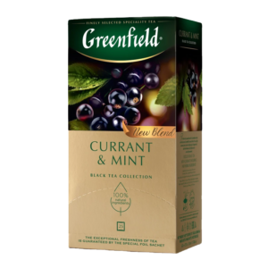 Чай Greenfield Currant and Mint 25 пак. (смородина и мята)