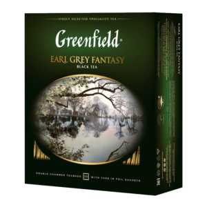 Чай Greenfield Earl Grey Fantasy 100 пак. (бергамот)